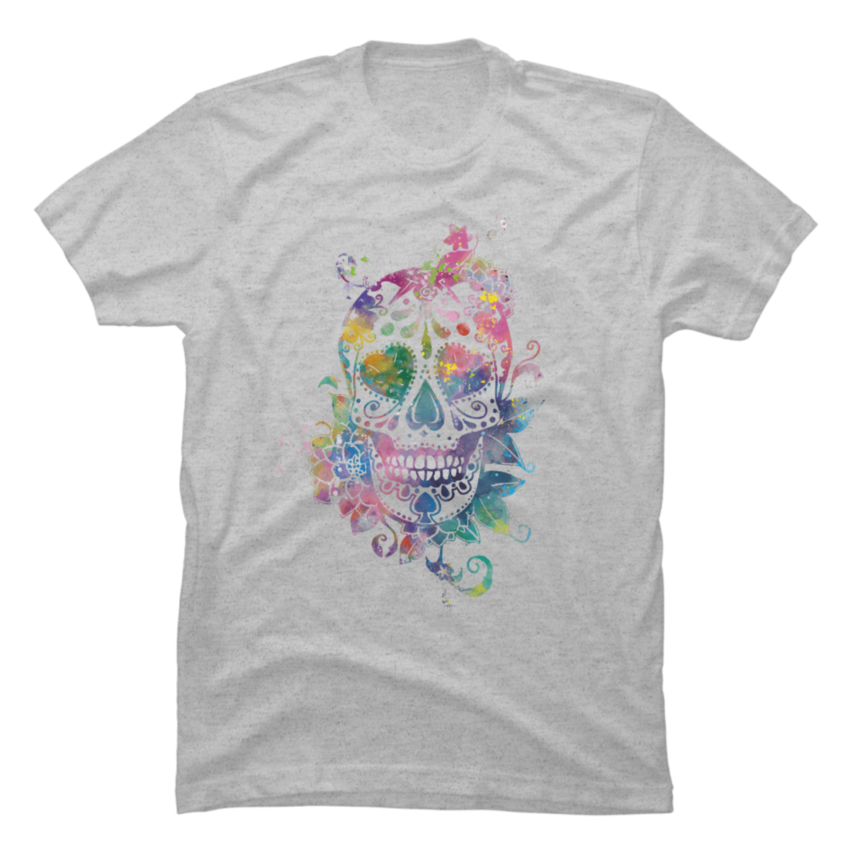 candy skull t shirt